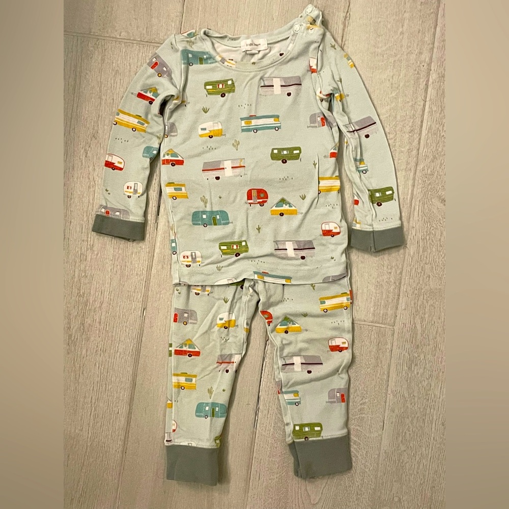 Angel Dear Campers Two-Piece Pajama Set